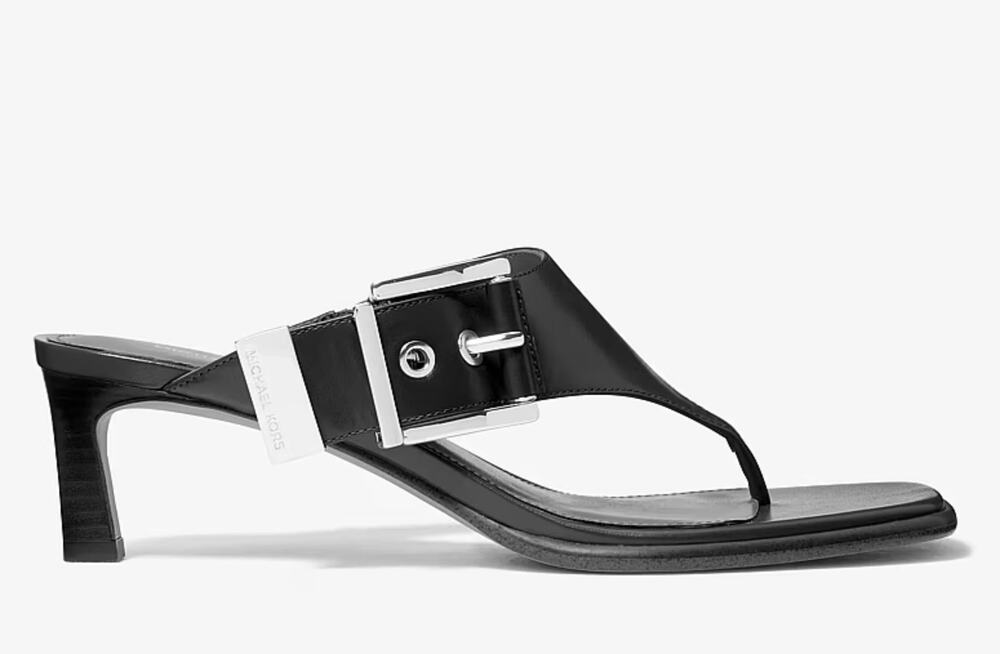 Michael Kors Rowen Leather Thong Sandal size 8M